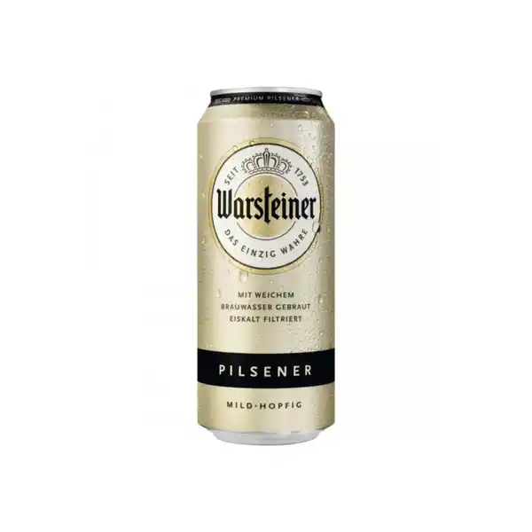 Bild 1 von Warsteiner Premium Pilsener in der 0,5 Liter Dose