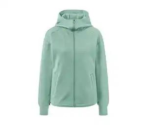 Kapuzen-Sweatjacke, mint