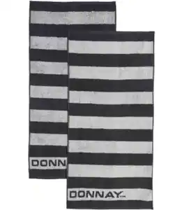 Donnay Handtücher, schwarz