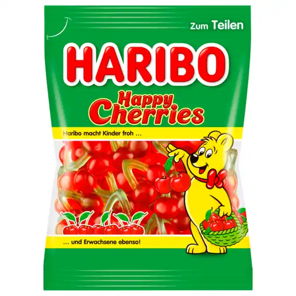 Bild 1 von Haribo Fruchtgummi Happy Cherries 175g