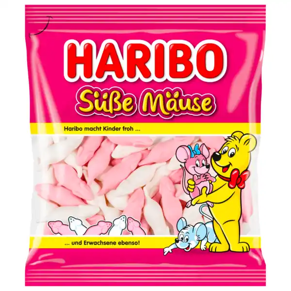 Bild 1 von Haribo Fruchtgummi Süße Mäuse 175g