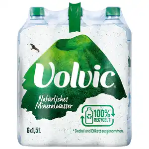 Volvic Naturelle 6 x 1,5 Liter PET-Flasche