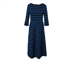Gestreiftes Jerseykleid