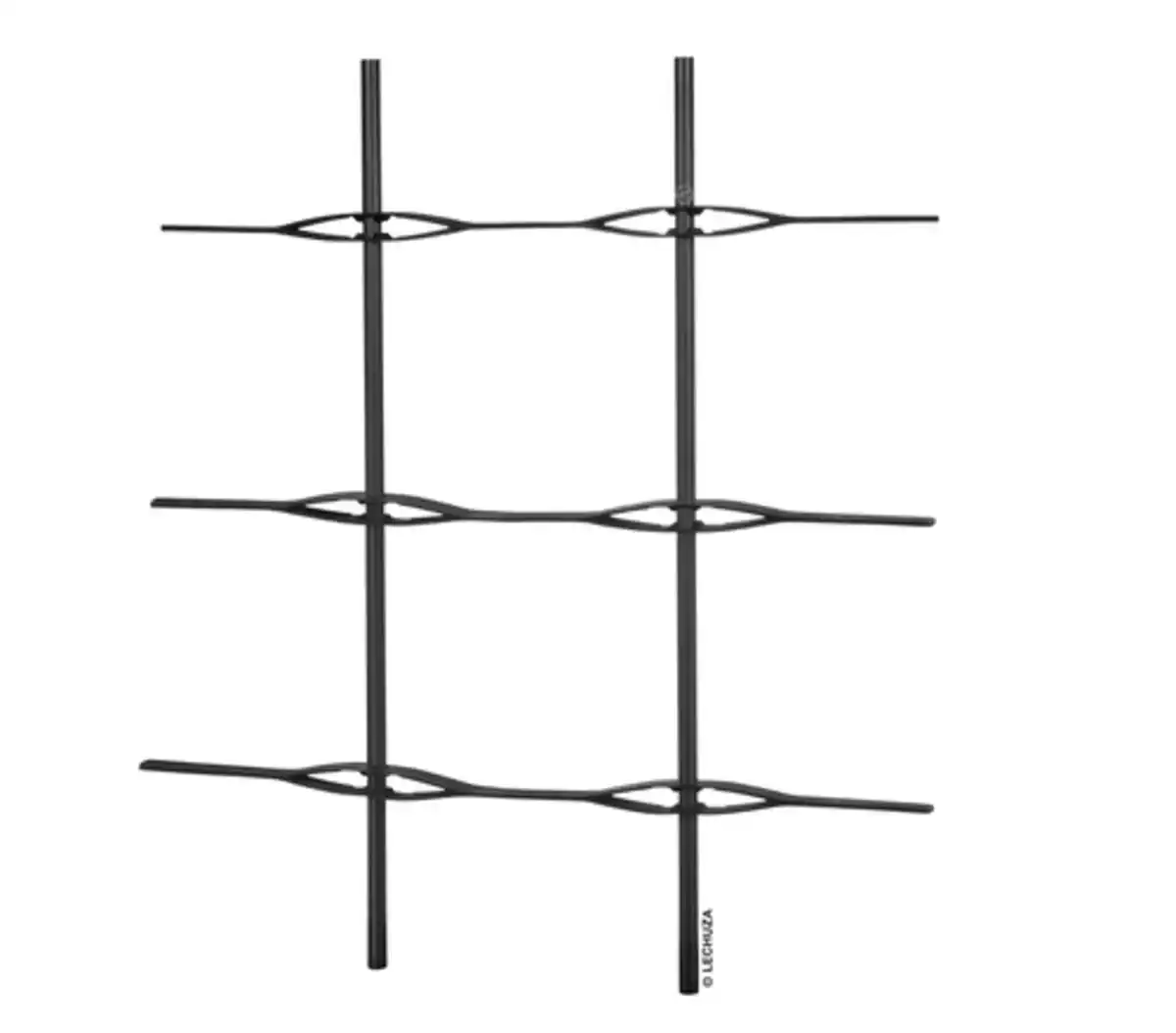 Bild 1 von LECHUZA® Trio Cottage Rankgitter, schwarz, ca. B113/H170 cm