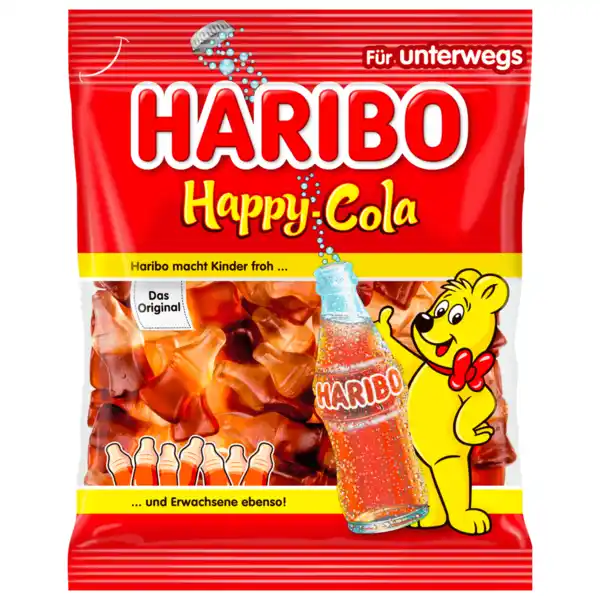 Bild 1 von Haribo Fruchtgummi Happy-Cola 175g