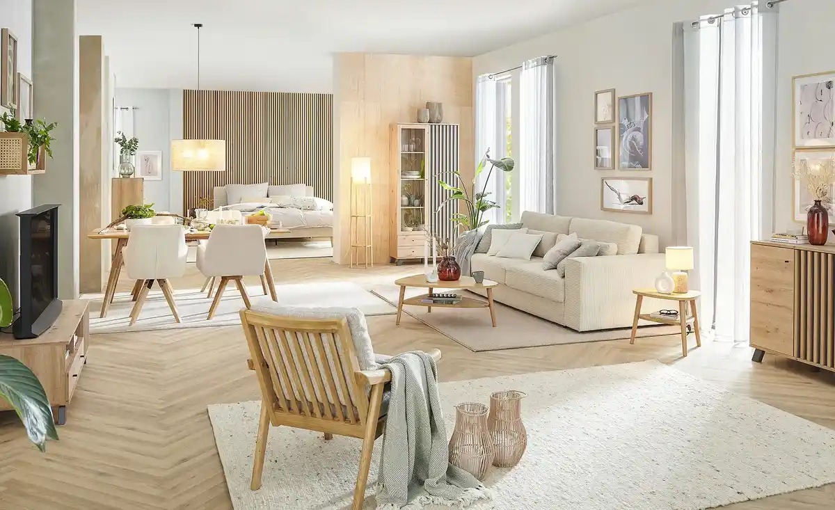 Bild 3 von smart Velours-Armlehnstuhl drehbar Bastian