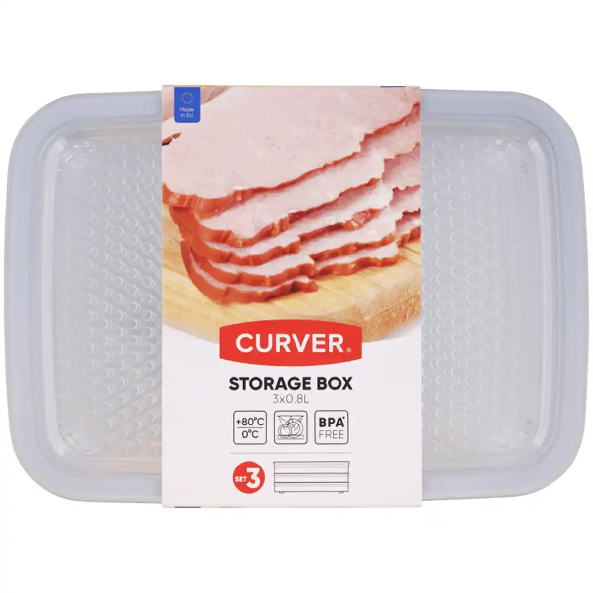 Bild 2 von Curver Stapelbare Frischhaltedosen