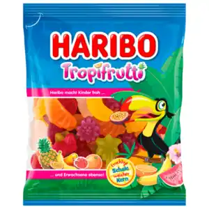 Haribo Fruchtgummi Tropifrutti 175g