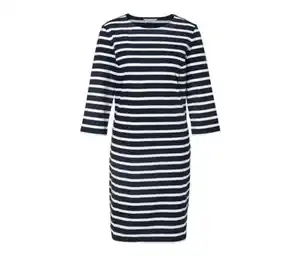Gestreiftes Sweatkleid