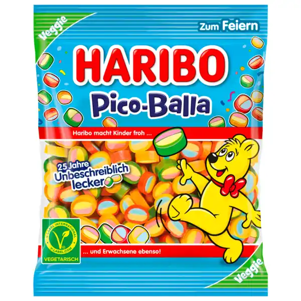 Bild 1 von Haribo Fruchtgummi Pico-Balla 160g