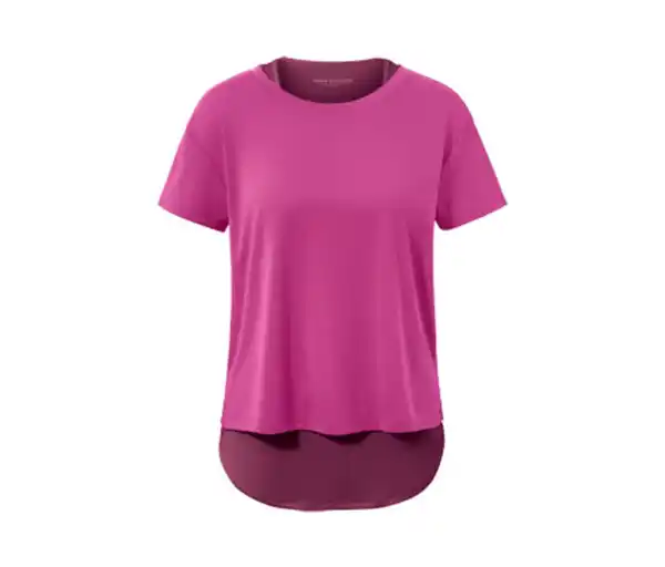 Bild 1 von 2-in-1-Kurzarm-Sportshirt, pink