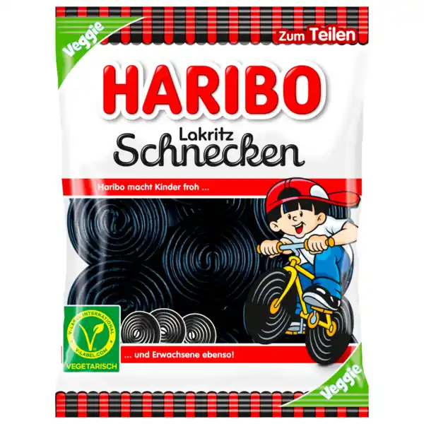 Bild 1 von Haribo Lakritz Schnecken 175g