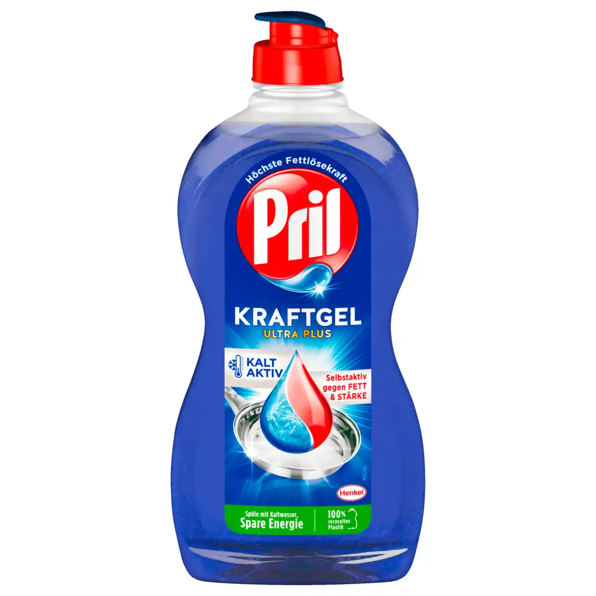 Bild 1 von Pril Spülmittel Kraft Gel Ultra Plus 450ml