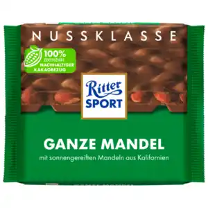 Ritter Sport Nussklasse Ganze Mandel 100g