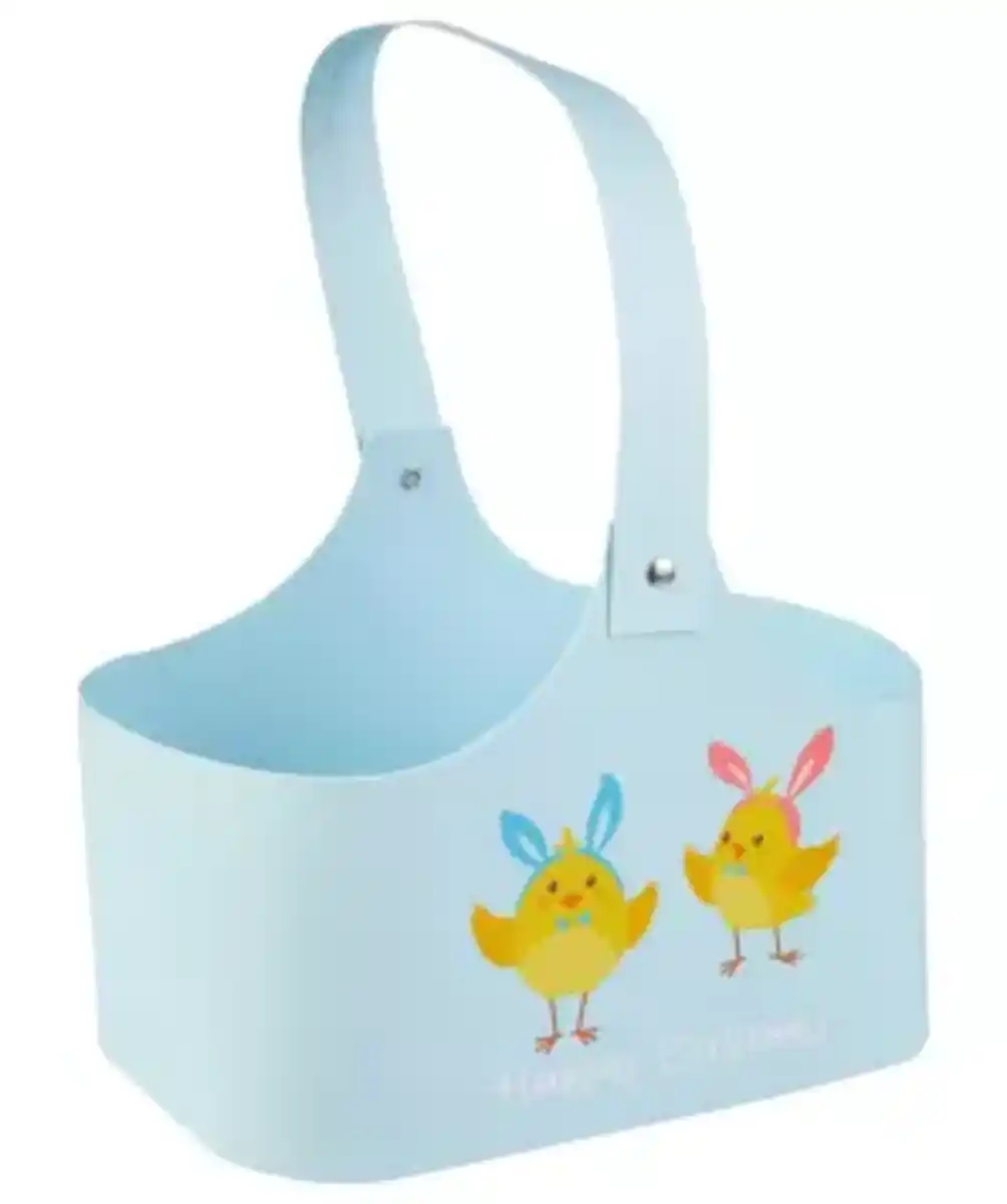 Bild 1 von Geschenkkorb Ostern, hellblau