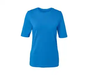 Halbarmshirt, kobaltblau