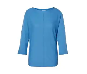 Merino-Feinstrickpullover, kobaltblau
