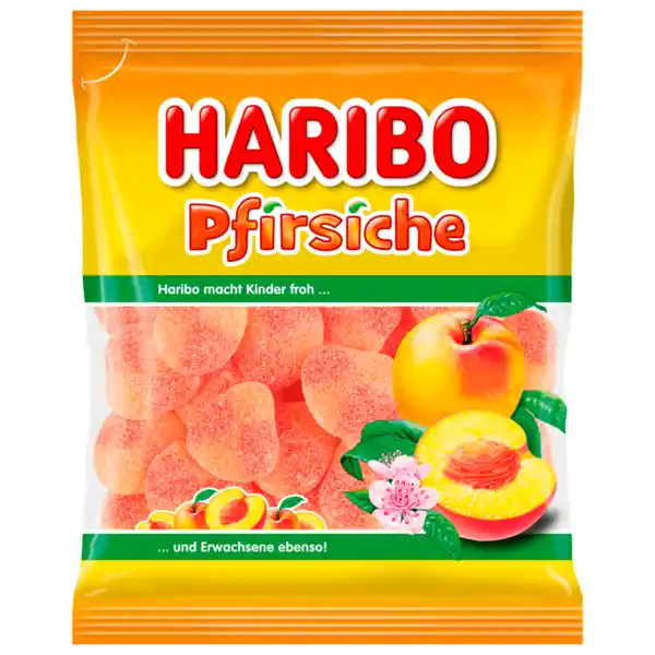 Bild 1 von Haribo Fruchtgummi Pfirsich 175g