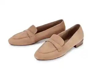 Loafer aus Veloursleder