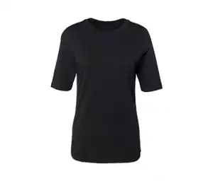 Halbarmshirt, schwarz