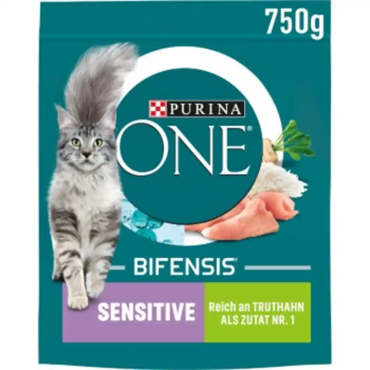 Bild 1 von Purina ONE BIFENSIS Sensitive Truthahn und Reis 750 g