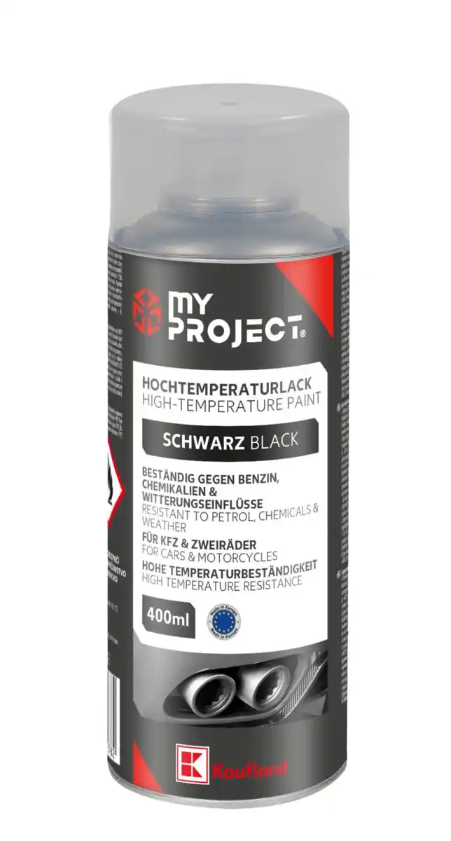Bild 1 von MY PROJECT® Hochtemperatur-Lackspray, 2 x 400-ml-Dose