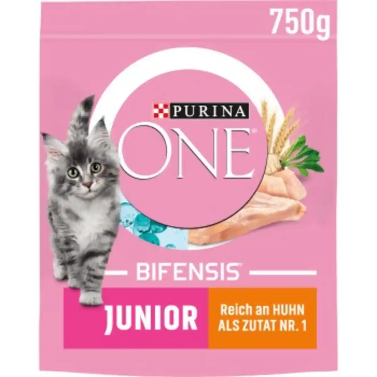 Bild 1 von Purina ONE BIFENSIS Junior Huhn 750 g