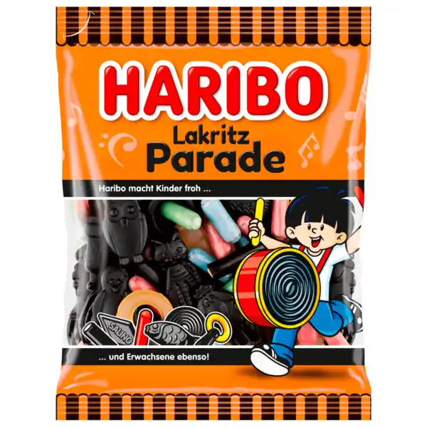 Bild 1 von Haribo Lakritz Parade 175g