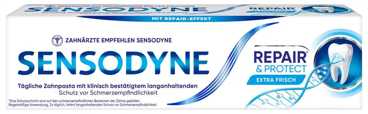 Bild 1 von SENSODYNE Repair & Protect Zahncreme, 75-ml-Tube