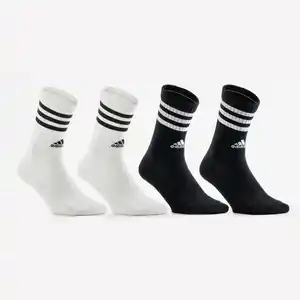 ADIDAS ADIDAS Tennissocken Streifen schwarz/weiß 4-er Pack