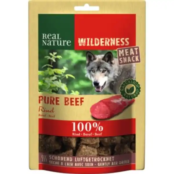 Bild 1 von REAL NATURE WILDERNESS Meat Snacks 150g Pure Beef