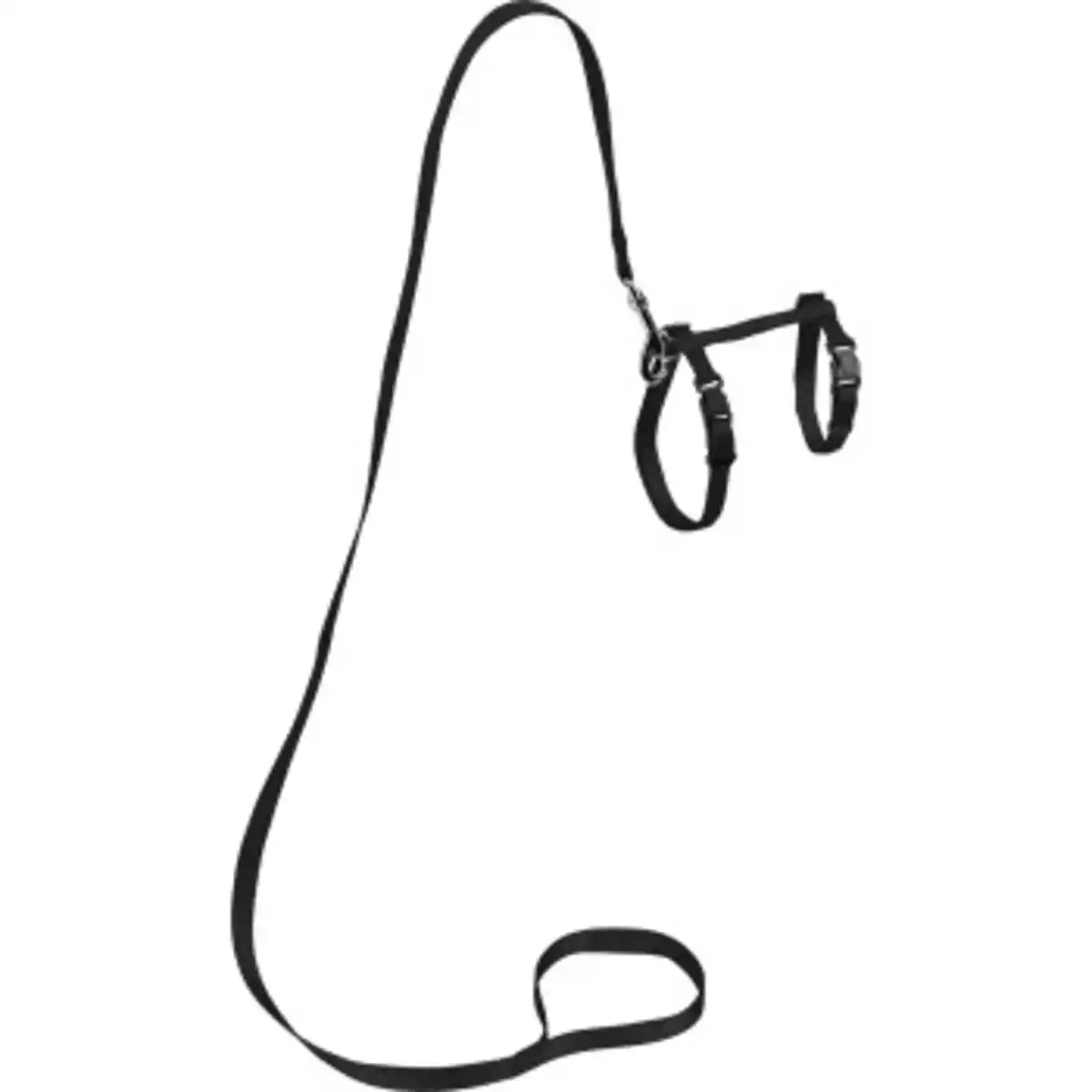 Bild 1 von AniOne Katzengeschirr mit Leine schwarz