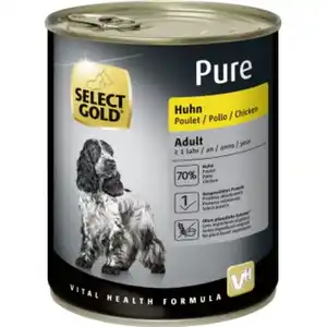 SELECT GOLD Pure Adult Huhn 6x800 g