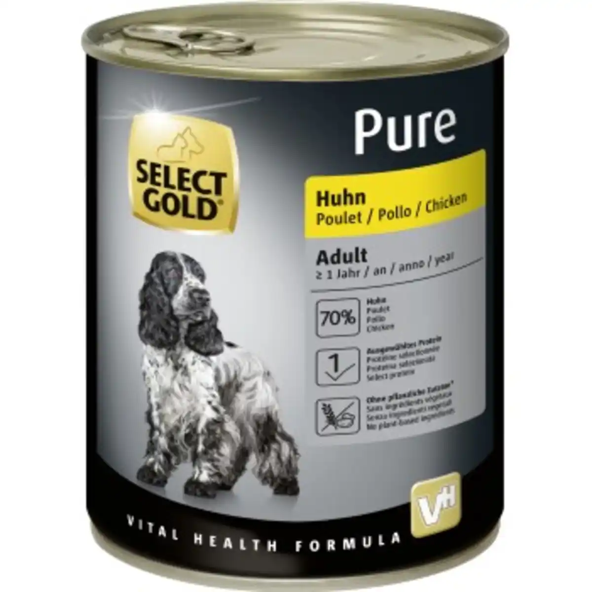 Bild 1 von SELECT GOLD Pure Adult Huhn 6x800 g