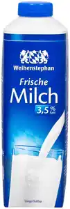 WEIHENSTEPHAN Frische Vollmilch, 1-l-Packg.