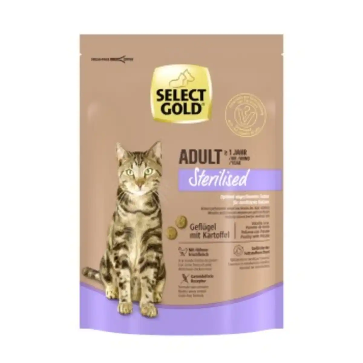 Bild 1 von SELECT GOLD Sterilised Adult Geflügel & Reis 300 g