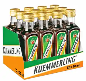 Kuemmerling Kräuterlikör 12x0,02 Liter