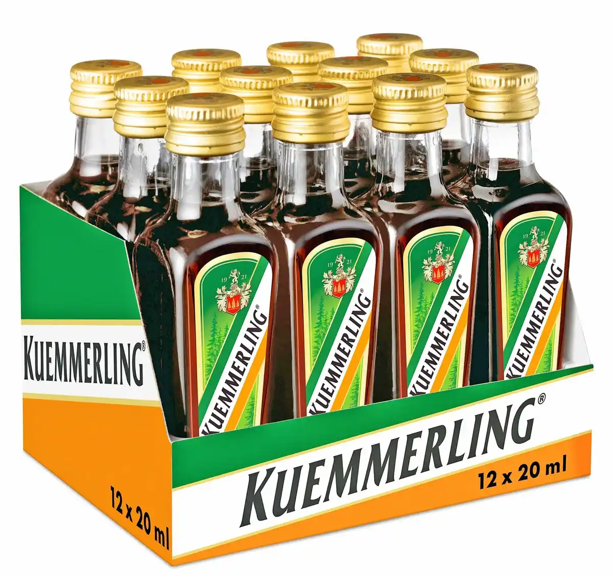 Bild 1 von Kuemmerling Kräuterlikör 12x0,02 Liter