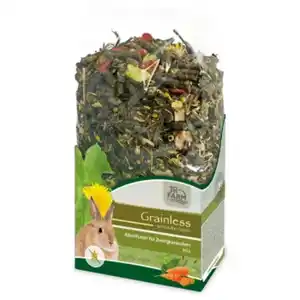 JR Farm Grainless Mix Zwergkaninchen 650 g