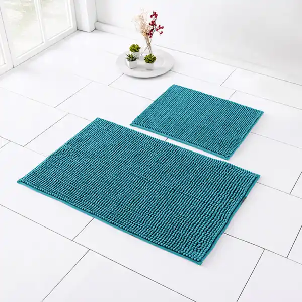 Bild 2 von Santosini XXL-Chenille-Badteppich oder Badteppich-Set 2tlg.