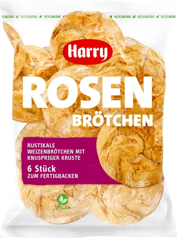 Bild 1 von HARRY Rosenbrötchen, 6 St. = 510-g-Packg.