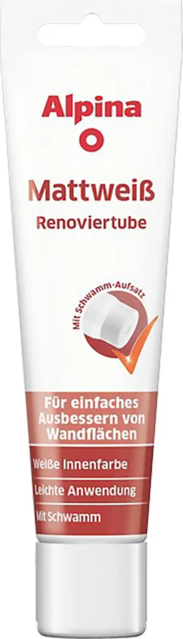 Bild 1 von ALPINA Mattweiß Renoviertube, 100-ml-Tube