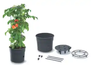 Tomatenturm 28 Liter - Anthrazit 21-teilig