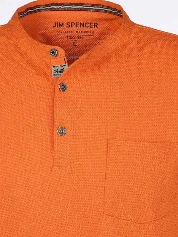 Bild 3 von Herren Shirt mit Brusttasche Orange