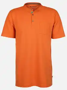 Herren Shirt mit Brusttasche Orange