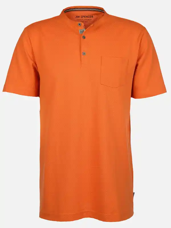 Bild 1 von Herren Shirt mit Brusttasche Orange