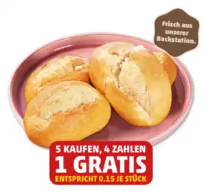 BÄCKER­KRÖNUNG Das knusprig-frische Sonntagsbrötchen