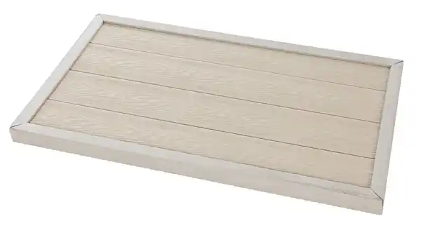 Bild 4 von Outdoor Bodenelement WPC Anti Rutsch für Pool-Leitern & Solarduschen lichtgrau