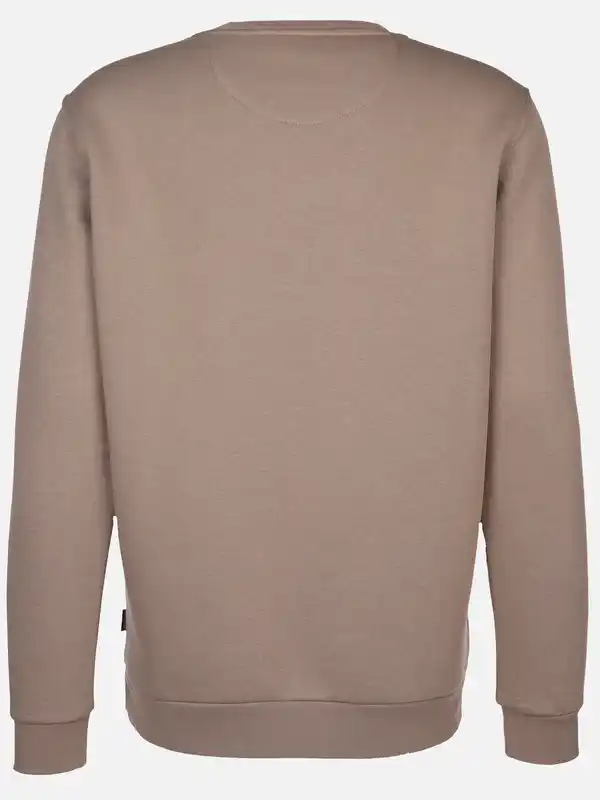 Bild 2 von Herren Sweatshirt mit Stickerei Braun