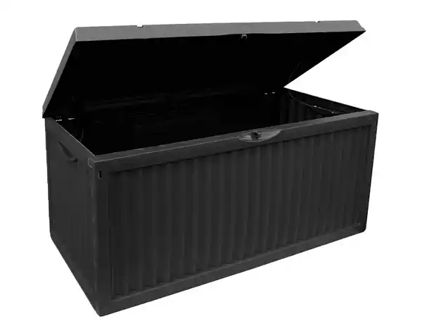 Bild 2 von Auflagenbox und Allzwecktruhe, ca. 120 x 52 x 54 cm - Anthrazit